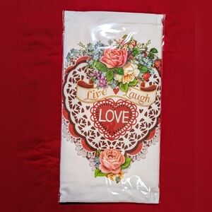 Mary Lake-Thompson Valentines Day Flour Sack Kitchen Towel NWOT